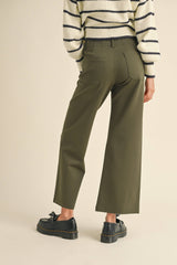 Olive Ponte Pants