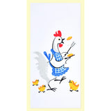 Retro Chicken Flour Sack Towel