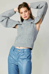 Two Piece Cable Knit Sweater