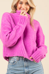 Distressed Hem Sweater