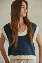 Sylana Sleeveless Sweater Vest