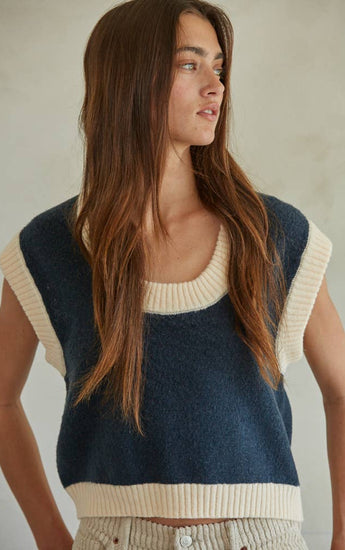 Sylana Sleeveless Sweater Vest