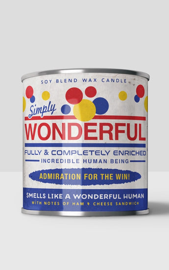 Simply Wonderful Gift Candle