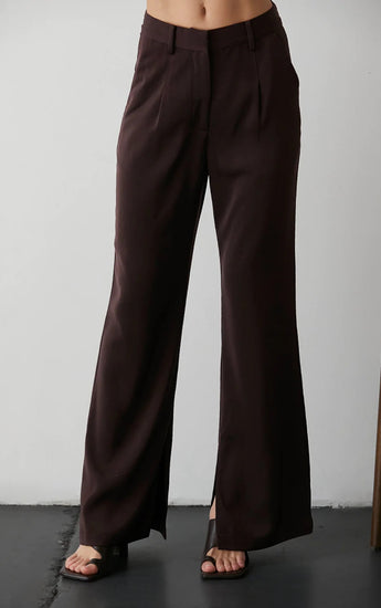 Neveah Silky Wide Leg Trousers