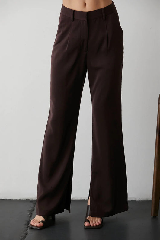 Neveah Silky Wide Leg Trousers