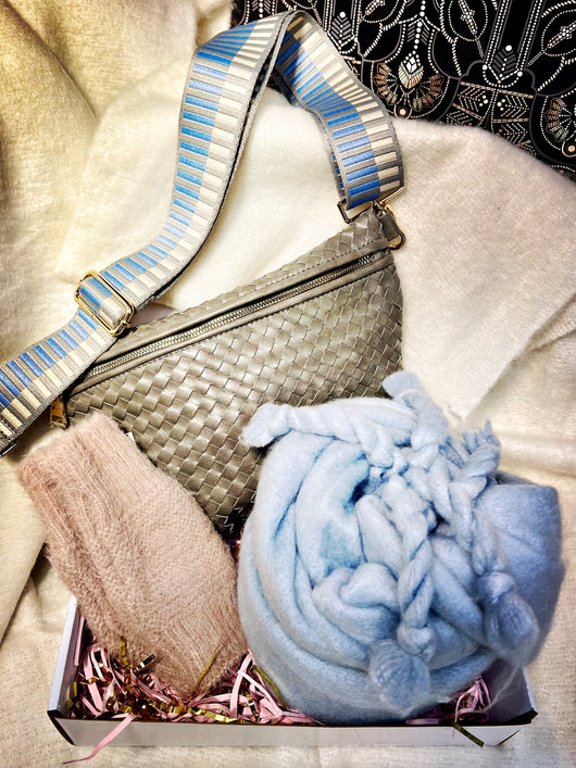 Curated Gift Box - Westlyn Bag, Scarf & Fingerless Gloves