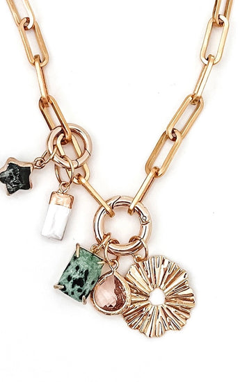 Jolie Custom Charm Necklace