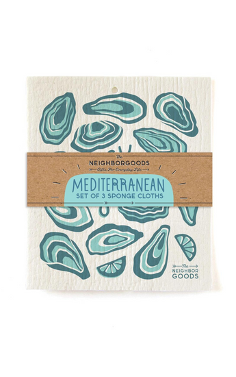 Mediterranean Sponge Cloth Gift Set