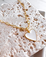 Heart on My Sleeve Handmade Necklace