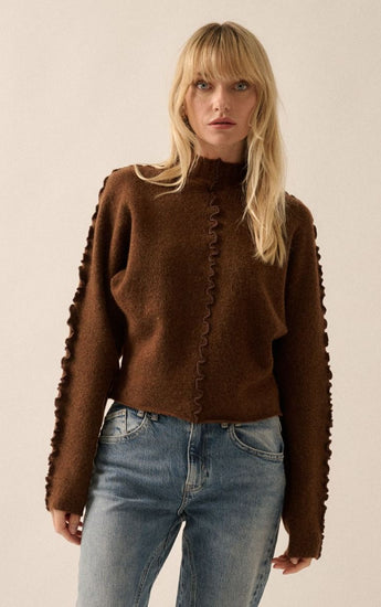 Exposed Seam Sweater