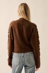 Exposed Seam Sweater