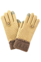 Vintage Inspired Knit Gloves