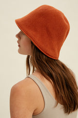 Reversible Knit Bucket Hat