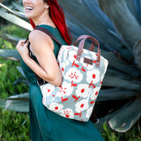 Canvas Zippered Laptop Backpack