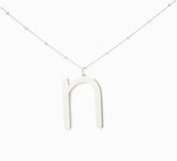Lowercase Initial Necklace